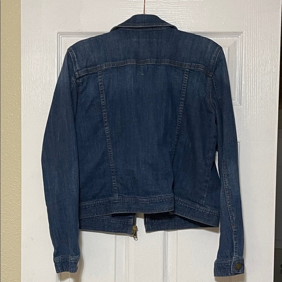 Ralph Lauren Dark Blue Denim Zippered Jacket - Picture 8 of 8